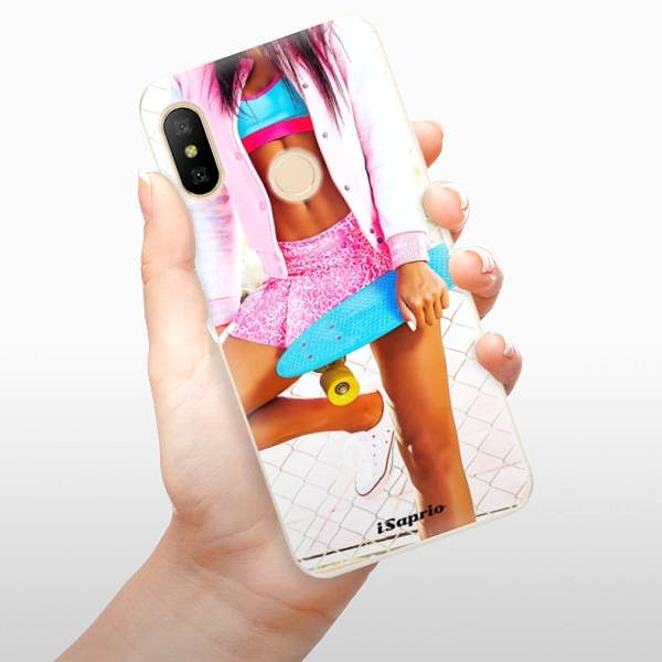 Kryt na mobil iSaprio Skate girl 01 na Xiaomi Mi A2 Lite ...