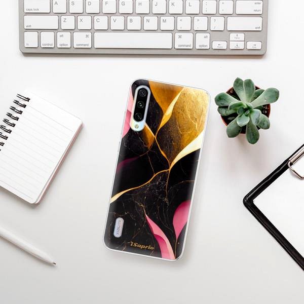 Kryt na mobil iSaprio Gold Pink Marble pre Xiaomi Mi A3 ...