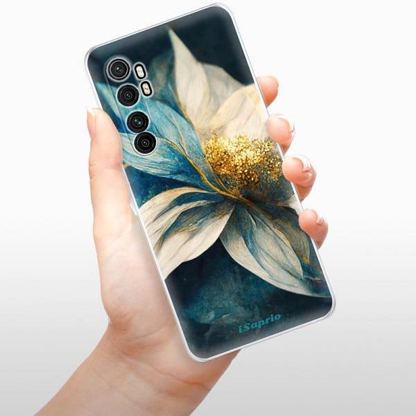 Kryt na mobil iSaprio Blue Petals na Xiaomi Mi Note 10 Lite ...