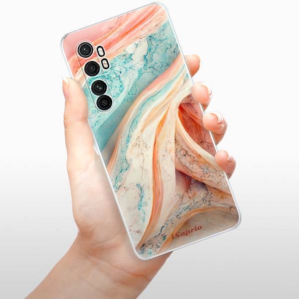 Kryt na mobil iSaprio Orange and Blue na Xiaomi Mi Note 10 Lite ...