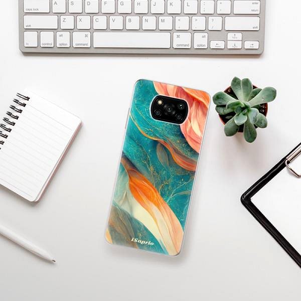 Kryt na mobil iSaprio Abstract Marble na Xiaomi Poco X3 Pro/X3 NFC ...