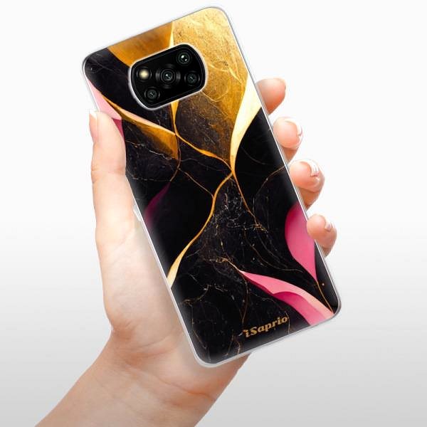 Kryt na mobil iSaprio Gold Pink Marble pre Xiaomi Poco X3 Pro / X3 NFC ...