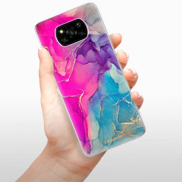 Kryt na mobil iSaprio Purple Ink pre Xiaomi Poco X3 Pro/X3 NFC ...