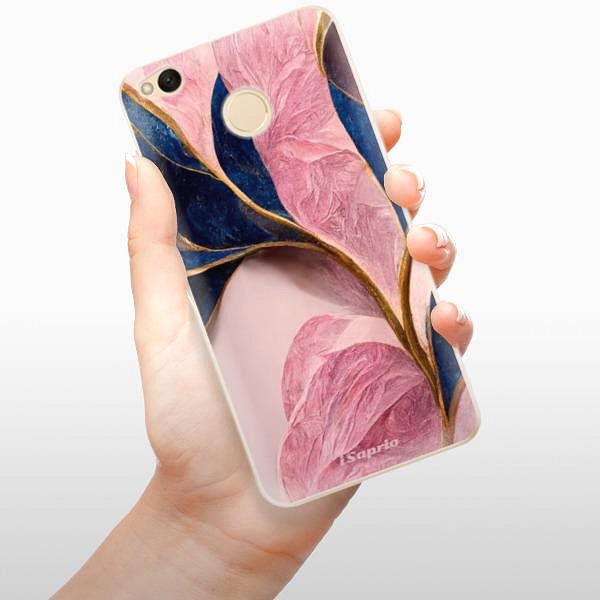 Kryt na mobil iSaprio Pink Blue Leaves na Xiaomi Redmi 4X ...