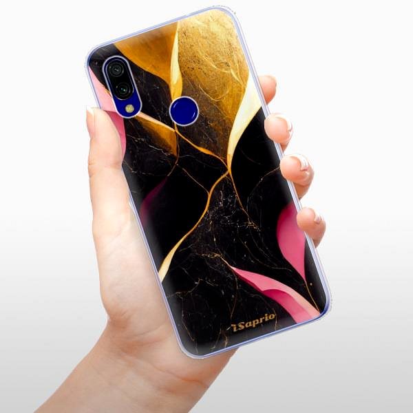 Kryt na mobil iSaprio Gold Pink Marble pre Xiaomi Redmi 7 ...