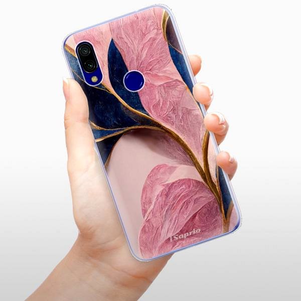 Kryt na mobil iSaprio Pink Blue Leaves na Xiaomi Redmi 7 ...