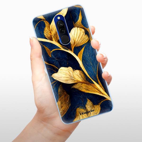 Kryt na mobil iSaprio Gold Leaves pre Xiaomi Redmi 8 ...