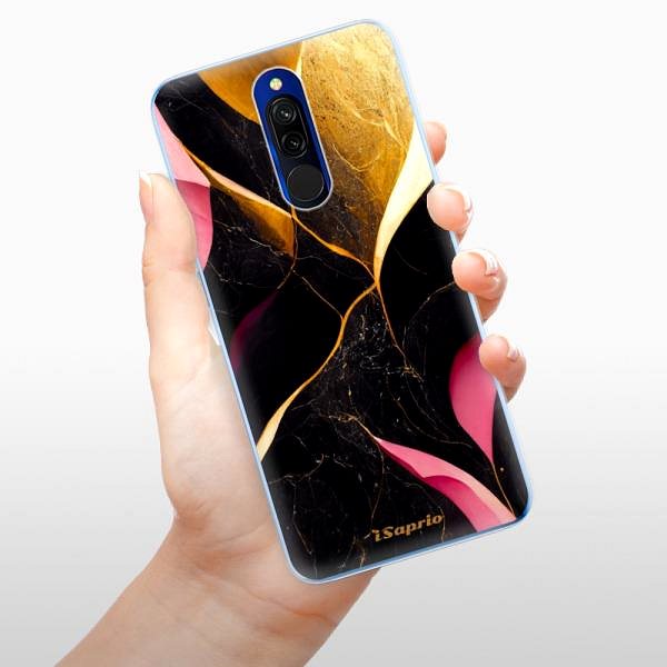 Kryt na mobil iSaprio Gold Pink Marble pre Xiaomi Redmi 8 ...