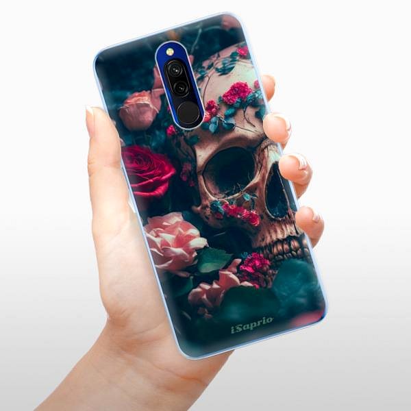 Kryt na mobil iSaprio Skull in Roses pre Xiaomi Redmi 8 ...