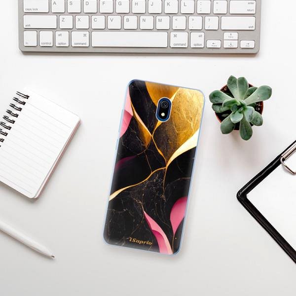 Kryt na mobil iSaprio Gold Pink Marble na Xiaomi Redmi 8A ...