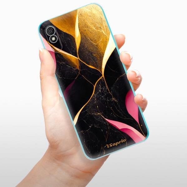 Kryt na mobil iSaprio Gold Pink Marble pre Xiaomi Redmi 9A ...