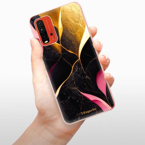 Kryt na mobil iSaprio Gold Pink Marble pre Xiaomi Redmi 9T ...