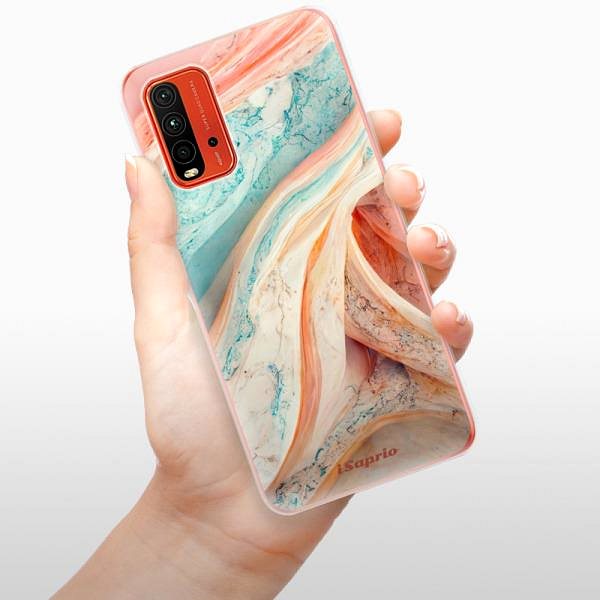 Kryt na mobil iSaprio Orange and Blue pre Xiaomi Redmi 9T ...