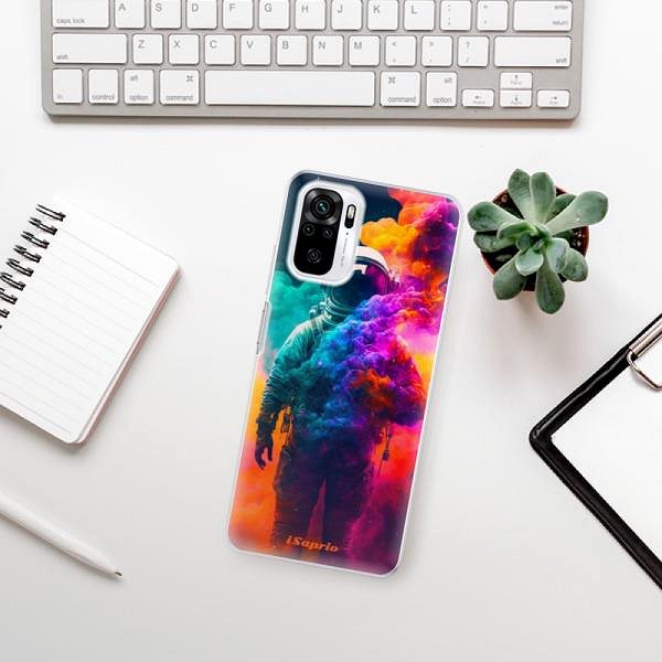 Kryt na mobil iSaprio Astronaut in Colors pre Xiaomi Redmi Note 10 / Note 10S ...