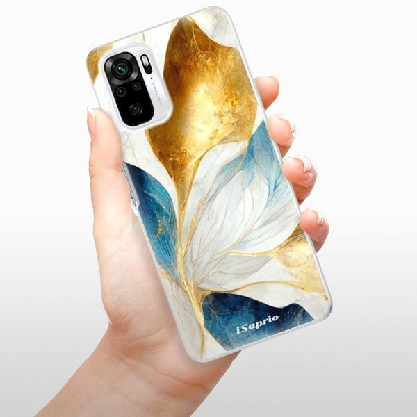 Kryt na mobil iSaprio Blue Leaves pre Xiaomi Redmi Note 10 / Note 10S ...