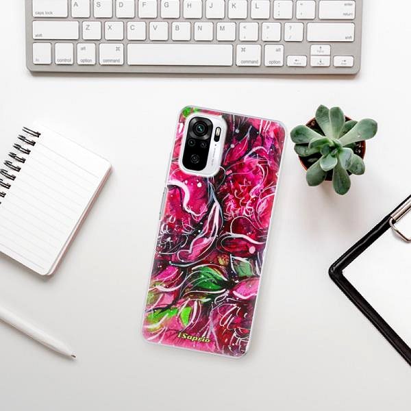 Kryt na mobil iSaprio Burgundy na Xiaomi Redmi Note 10/Note 10S ...