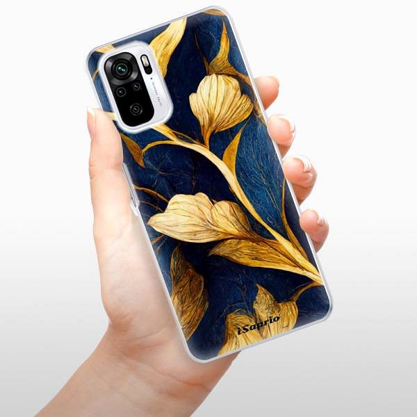 Kryt na mobil iSaprio Gold Leaves pre Xiaomi Redmi Note 10 / Note 10S ...
