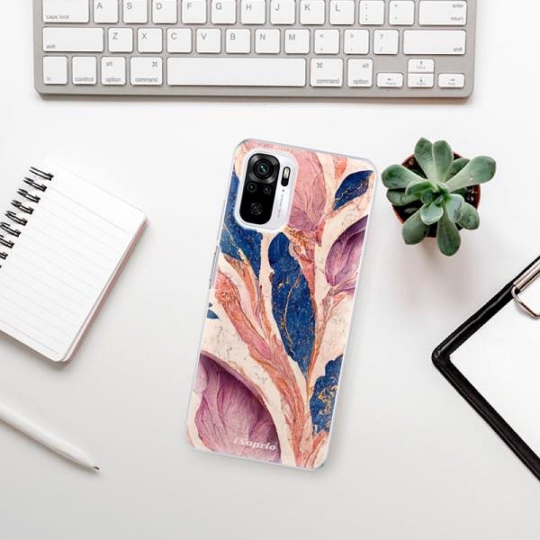 Kryt na mobil iSaprio Purple Leaves pre Xiaomi Redmi Note 10/Note 10S ...