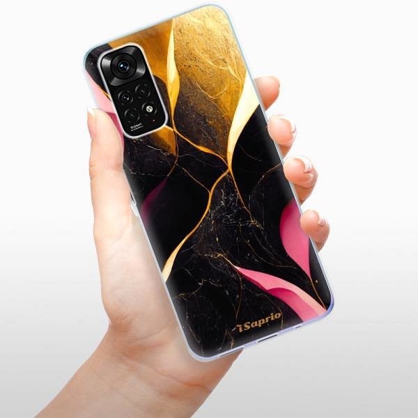 Kryt na mobil iSaprio Gold Pink Marble pre Xiaomi Redmi Note 11/Note 11S ...