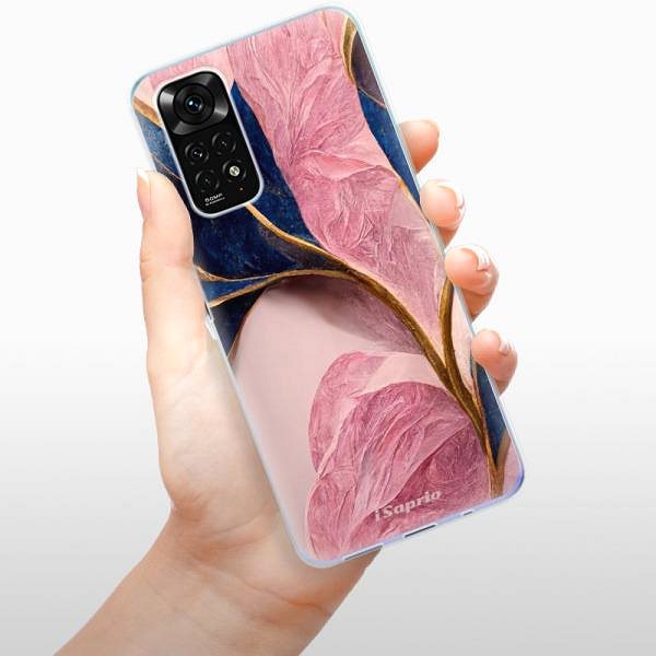 Kryt na mobil iSaprio Pink Blue Leaves pre Xiaomi Redmi Note 11/Note 11S ...