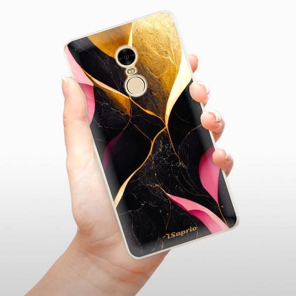 Kryt na mobil iSaprio Gold Pink Marble pro Xiaomi Redmi Note 4 ...