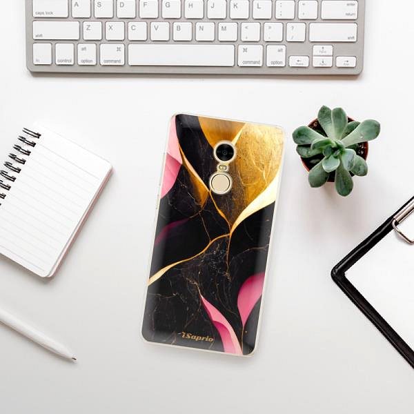 Kryt na mobil iSaprio Gold Pink Marble pro Xiaomi Redmi Note 4 ...