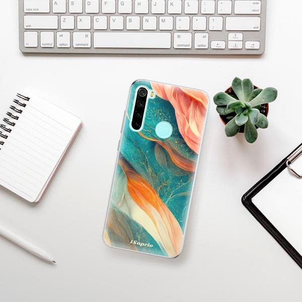 Kryt na mobil iSaprio Abstract Marble pre Xiaomi Redmi Note 8 ...