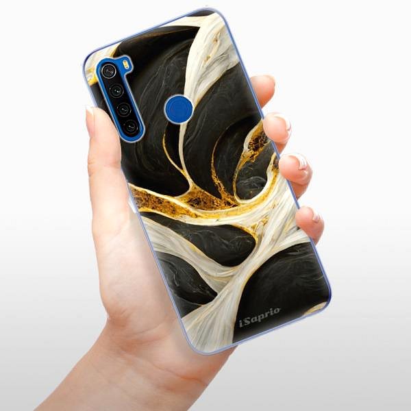 Kryt na mobil iSaprio Black and Gold na Xiaomi Redmi Note 8T ...