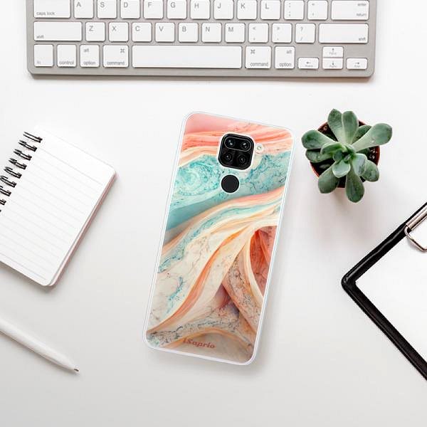 Kryt na mobil iSaprio Orange and Blue na Xiaomi Redmi Note 9 ...