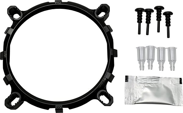 Chladič na procesor Inter-Tech 4P90 92mm BULK ...