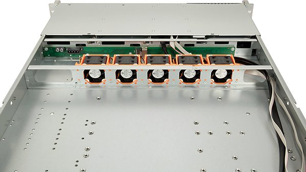 INTER-TECH IPC 1U-1404 - Rack 1U PC case.