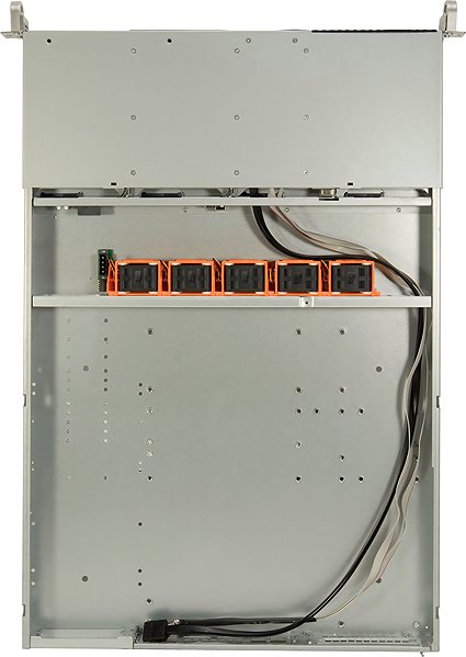 INTER-TECH IPC 1U-1404 - Rack 1U PC case.