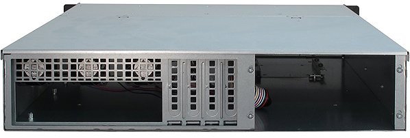 INTER-TECH IPC 2U-2404L - Rack 2U computer case.