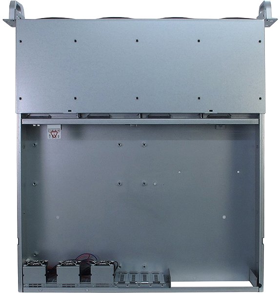 INTER-TECH IPC 2U-2404L - Rack 2U computer case.