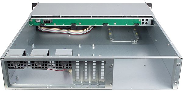 INTER-TECH IPC 2U-2404L SATA - Rack 2U PC case.