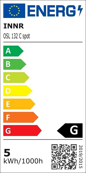 Garden Lighting Innr Smart Outdoor Spot Light Color, compatible with Philips Hue, for garden lighting, 3 pcs Energy label