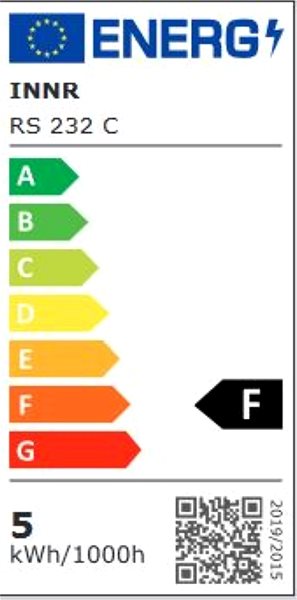 LED Bulb Innr Smart LED Spot Light GU10, Colour, compatible with Philips Hue, 16M colours and white tones Energy label