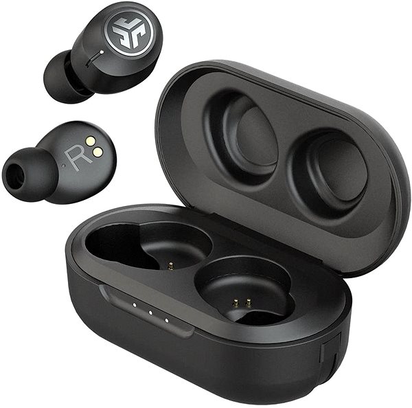 Vezeték nélküli fül-/fejhallgató JLAB JBuds Air ANC True Wireless Earbuds Black Oldalnézet