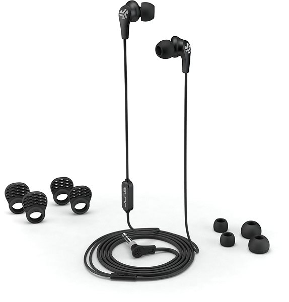 Fej-/fülhallgató JLAB JBuds Pro Signature Earbuds Black Tartozékok