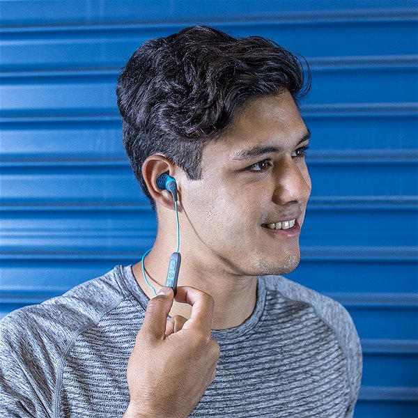 Kabellose Kopfhörer JLAB JBuds Pro Wireless Signature Earbuds Blue/Grey Lifestyle