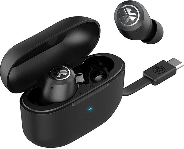 Vezeték nélküli fül-/fejhallgató JLAB JBuds ANC True Wireless Earbuds, fekete ...