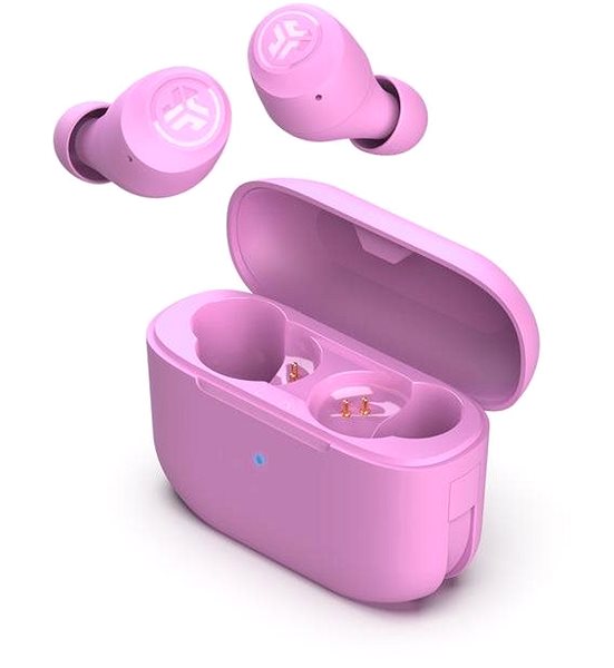 Vezeték nélküli fül-/fejhallgató JLAB Go Air Pop True Wireless Earbuds Pink ...