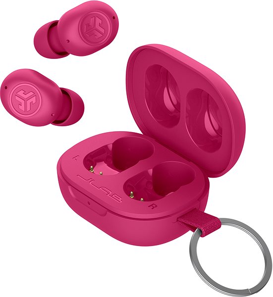 Kabellose Kopfhörer JLAB JBuds Mini True Wireless Earbuds Pink ...