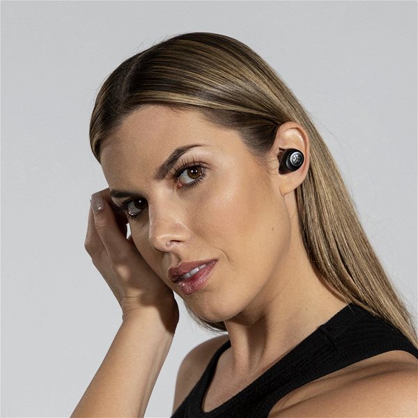 Wireless Headphones JLAB GO Air True Wireless, Black Lifestyle
