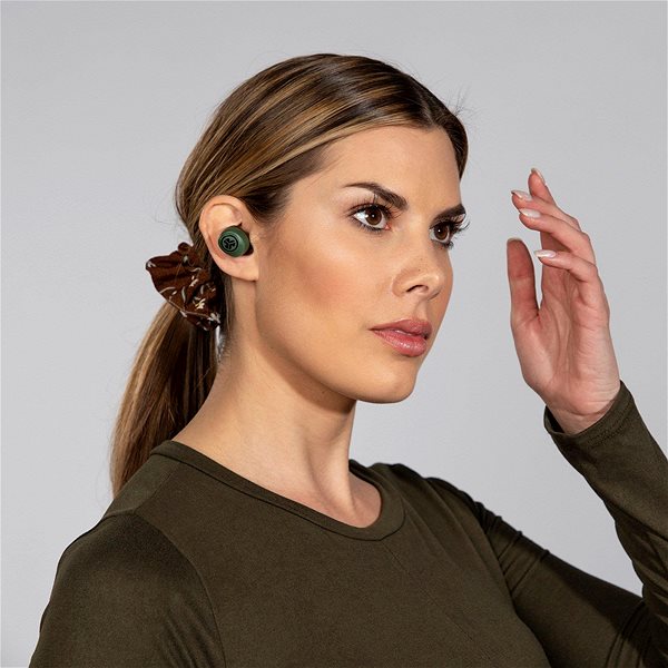 Wireless Headphones JLAB GO Air True Wireless, Green/Black Lifestyle
