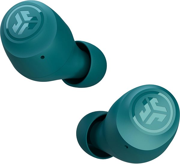 Kabellose Kopfhörer JLAB Go Air Pop True Wireless Earbuds Teal Screen