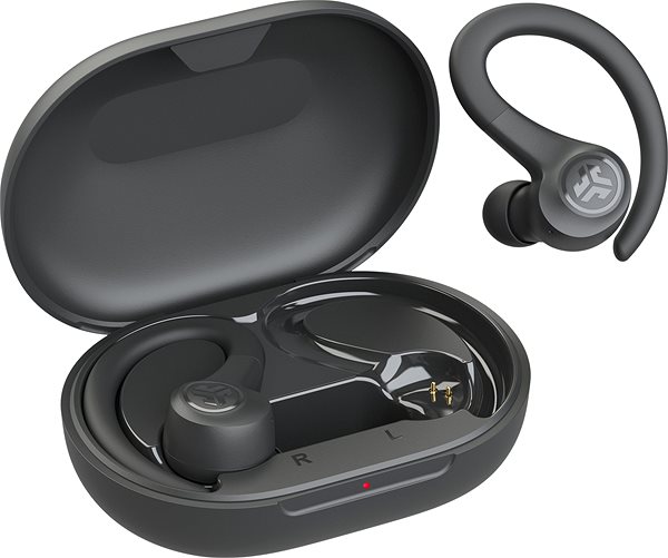 Vezeték nélküli fül-/fejhallgató JLAB Go Air Sport True Wireless Headphones Graphite Oldalnézet