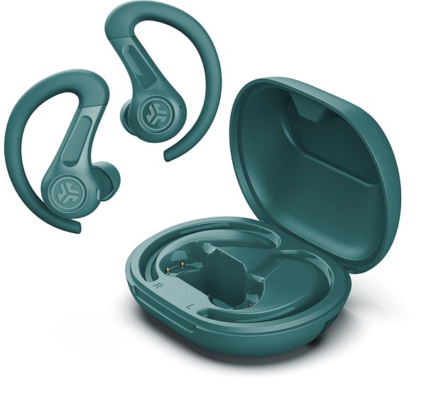 Vezeték nélküli fül-/fejhallgató Jlab JBuds Sport ANC 4 True Wireless Earbuds Teal ...