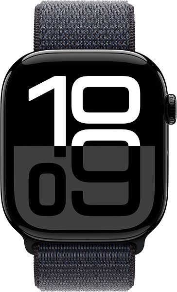 Smart hodinky Apple Watch Series 10 42 mm Jet Black Aluminium Case with Ink Sport Loop ...