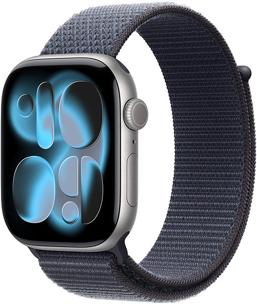 Armband Apple Watch 46mm Steel Blue Sport Loop Armband ...